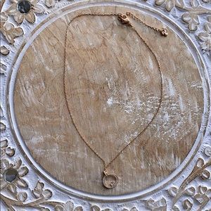 Swarovski Crystal Rose Gold Necklace